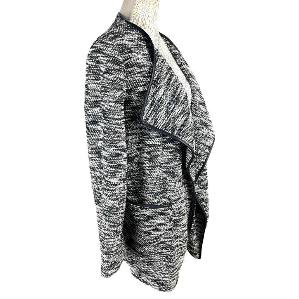 Thin Jacket George Black And White Open Front Women’s UK Size 16