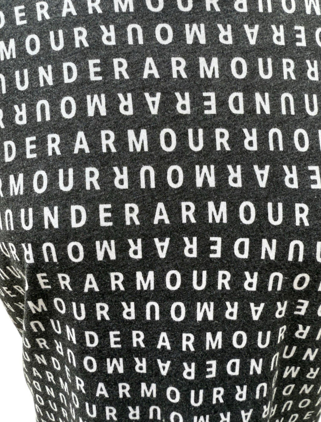 Under Armour Black White T-shirt Logo Print Shirt Sleeve Women’s UK Size S
