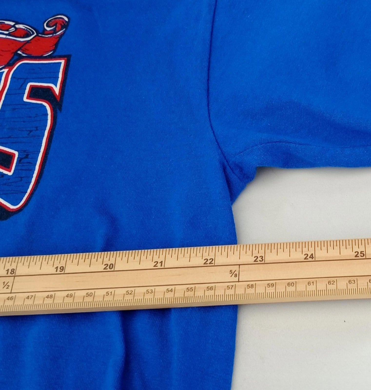 Vintage Lee NFC American Football T-Shirt Men's UK Size XL Blue Superbowl