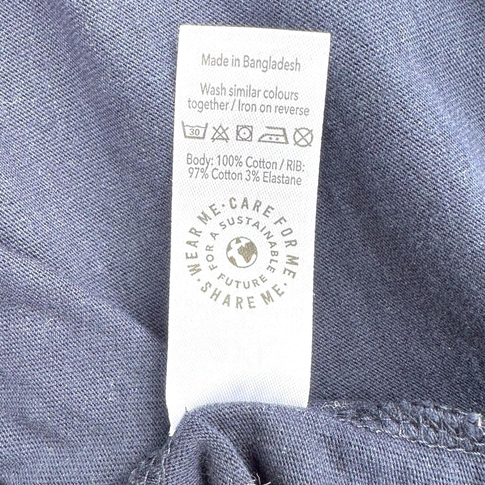 George T-Shirt Men's UK Size 2XL Blue Short Sleeve Crew Neck 100% Cotton