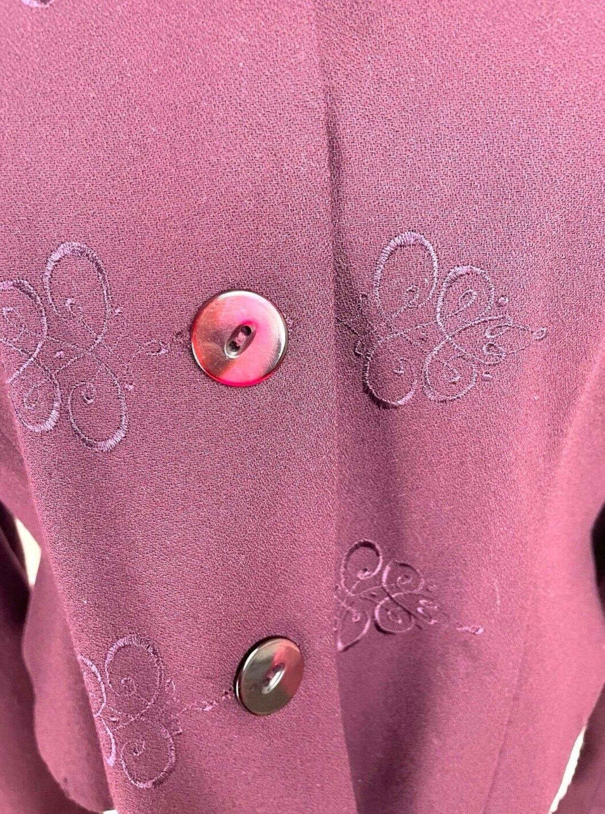 Detail Premium Collection Vintage Cropped Blazer Jacket Women’s Size 18