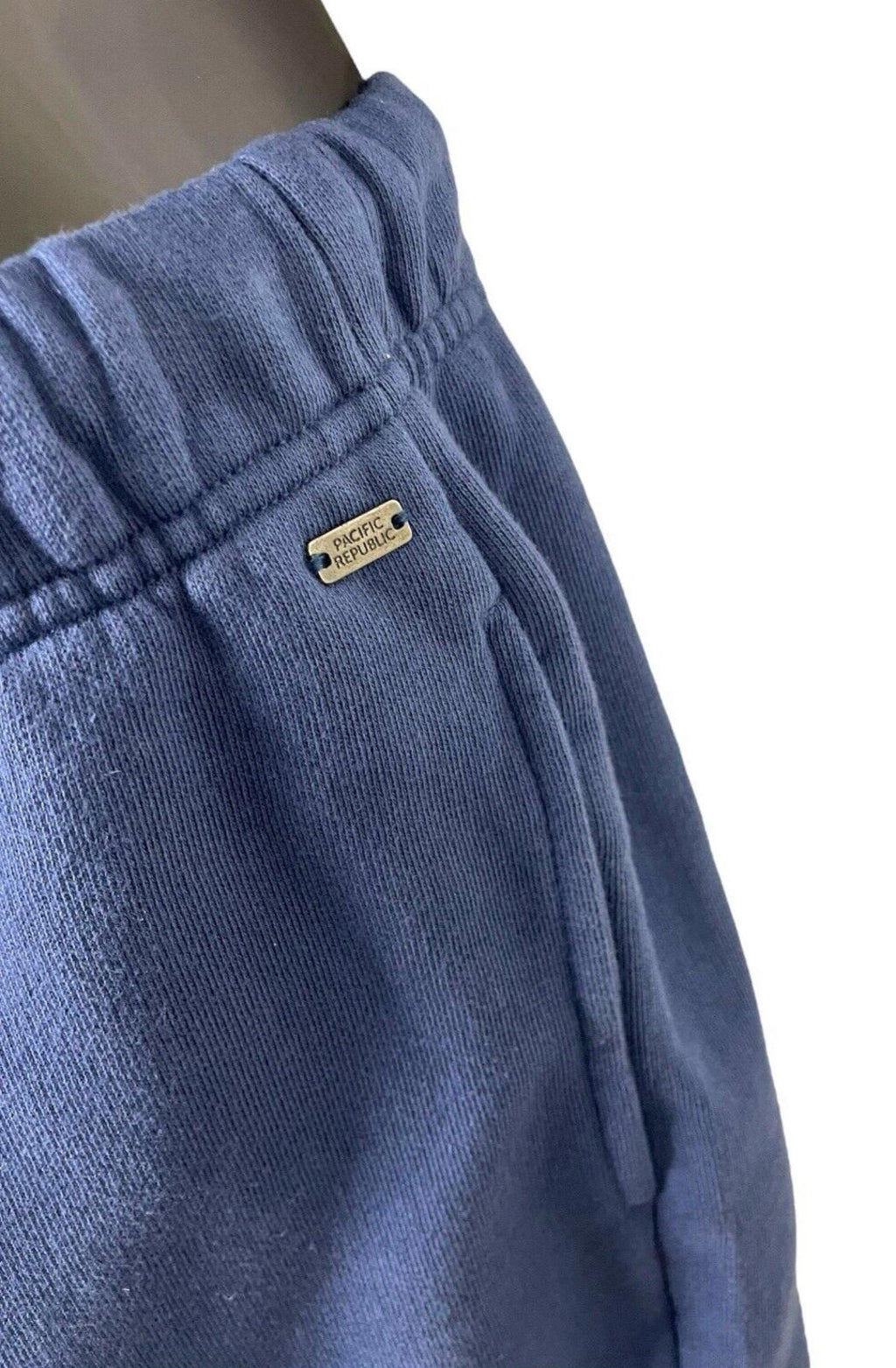 Pull & Bear Pacific Republic Blue Track Shorts Drawstring Women’s UK Size XS