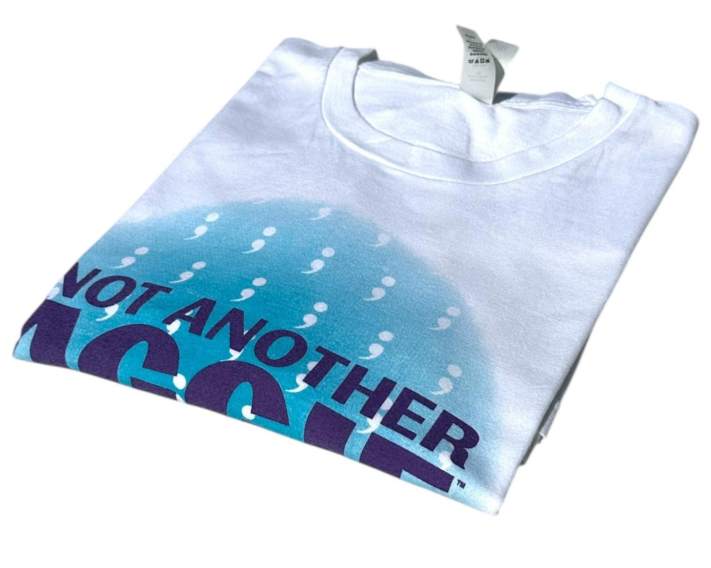 AGGIE T-Shirt Men's UK Size 2XL White Graphic Print Short Sleeve