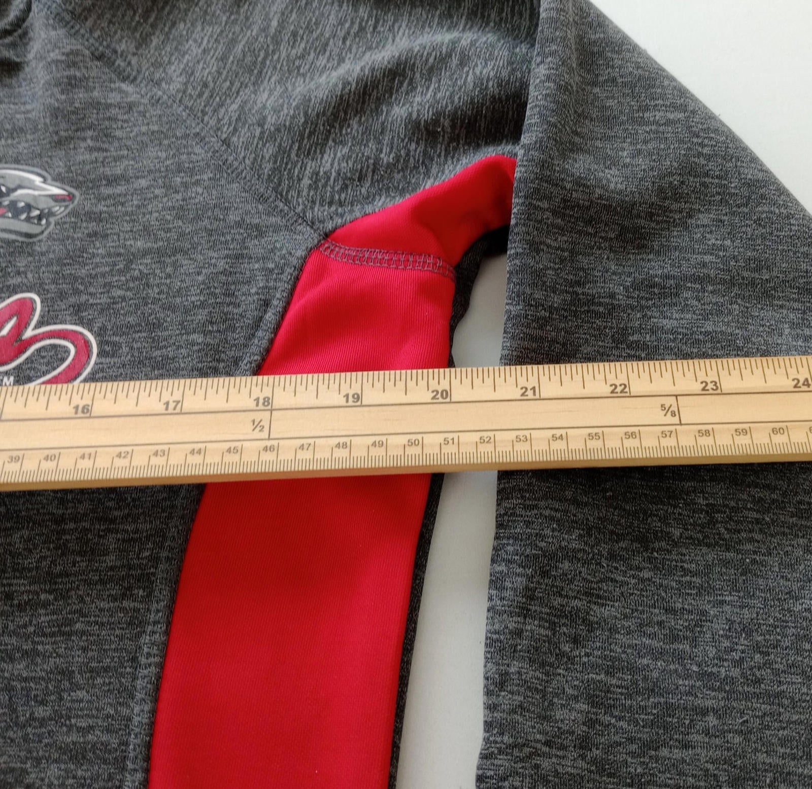 Colosseum New Mexico Hoodie Men's UK Size M Red Jersey Hooded Easy Care