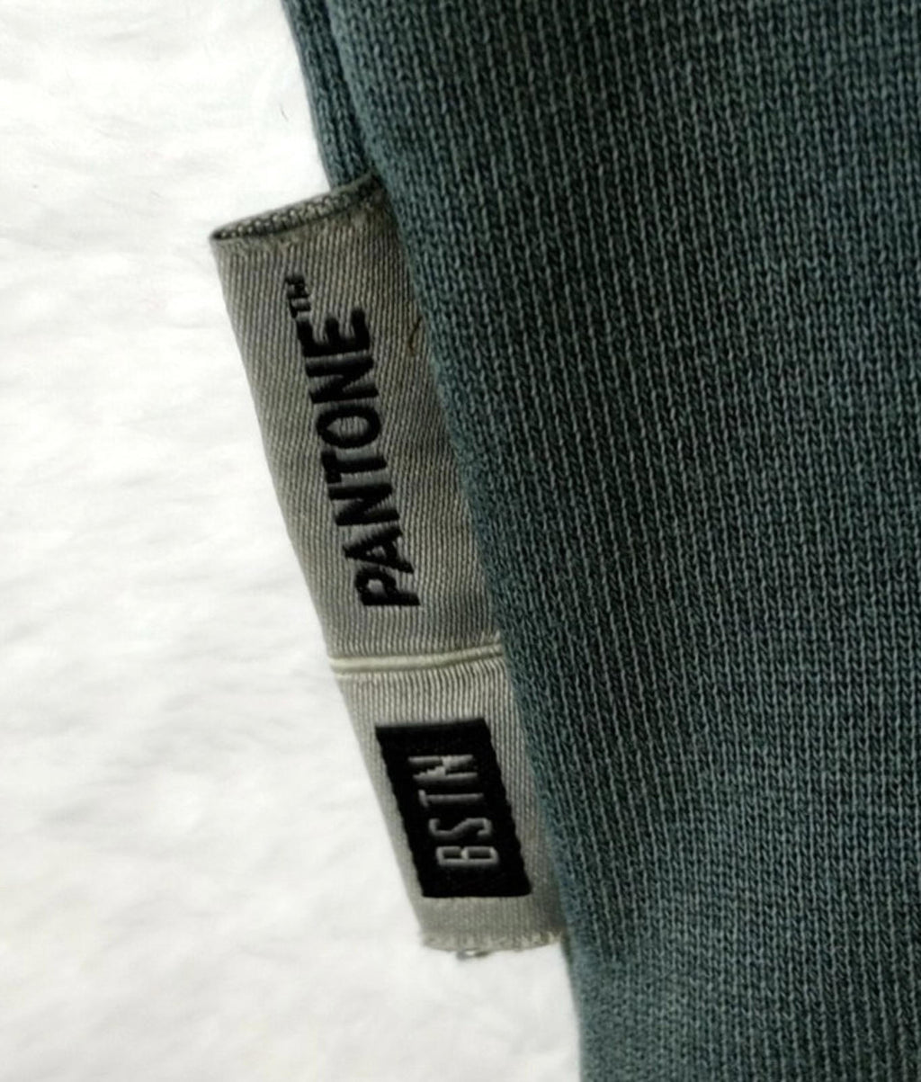 BSTN Pantone Sweatshirt Men's UK Size XL Long Sleeves Grey 100% Cotton Jumper