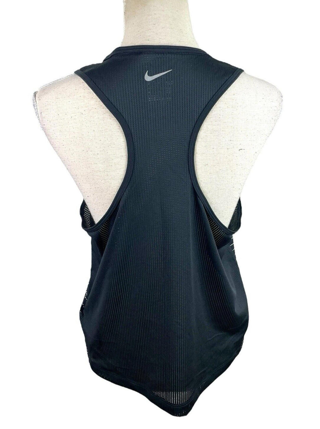 Nike Dri Fit Black Activewear Gym Vest Women’s UK Size L