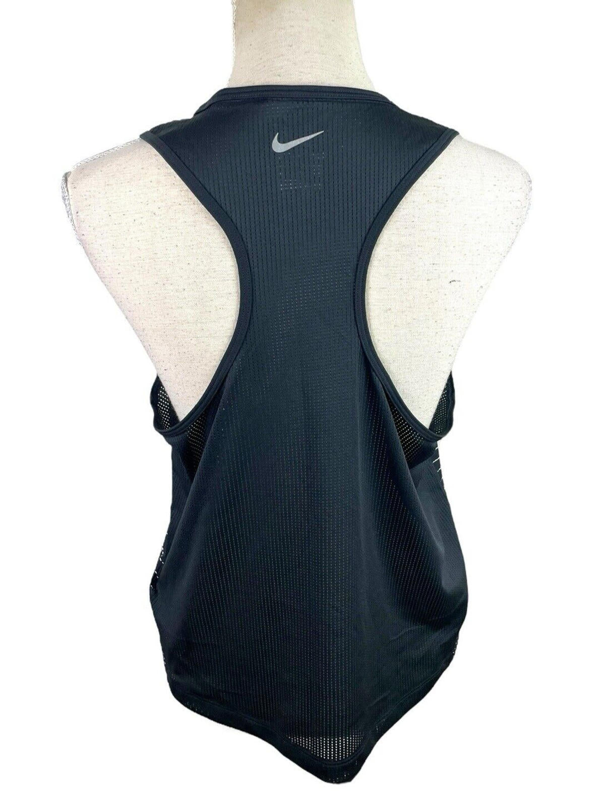 Nike Dri Fit Black Activewear Gym Vest Women’s UK Size L