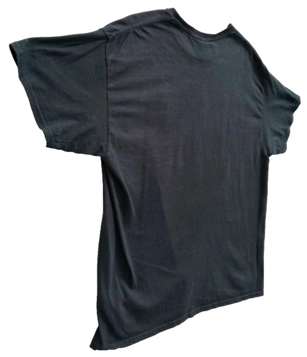 Lindenhurst Badminton Graphic Print T-Shirt Men's Size XL Black 100% Cotton