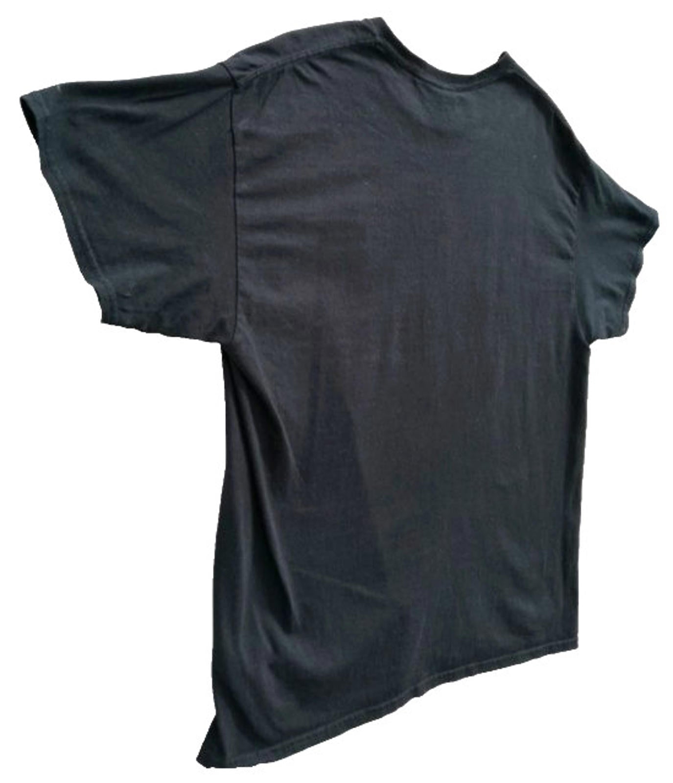 Lindenhurst Badminton Graphic Print T-Shirt Men's Size XL Black 100% Cotton