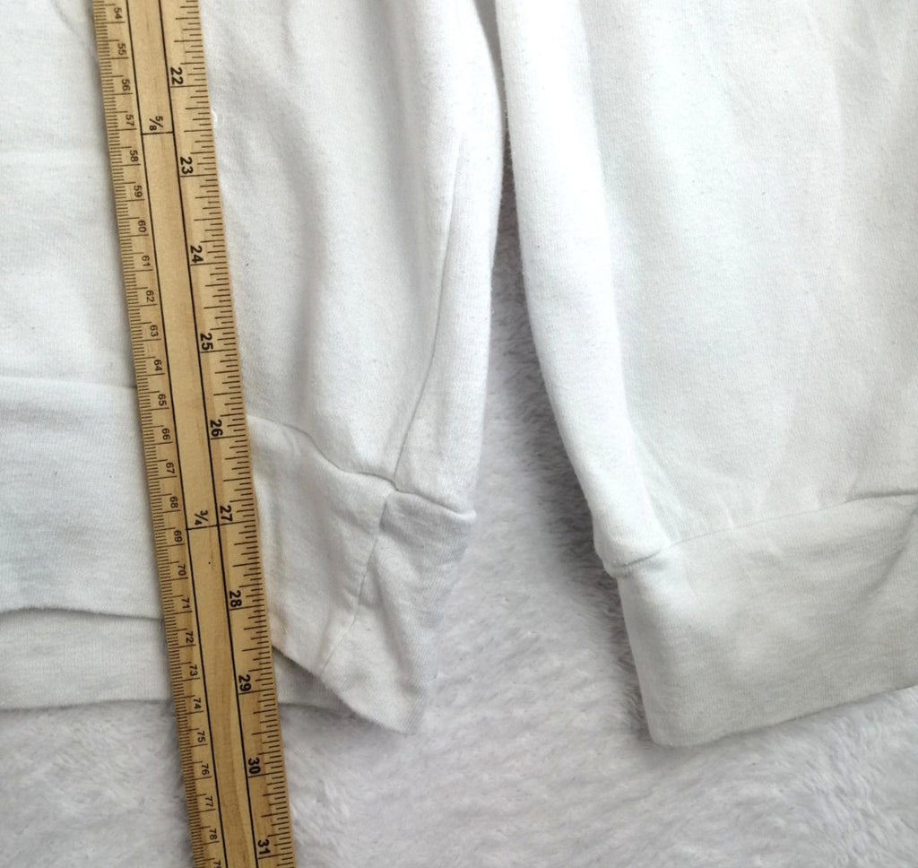 Brentwood Basketball Hoodie Men's Size XL White Jersey Hooded Pockets Sports