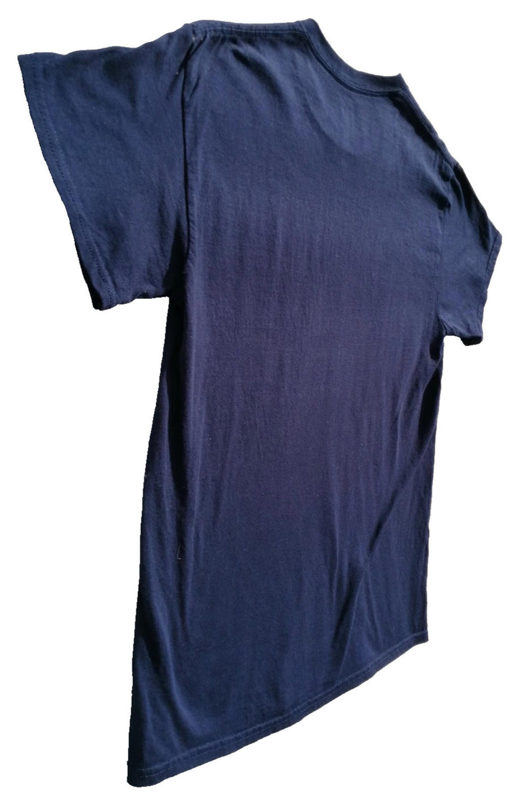 Sharks Uni Graphic Print T-Shirt Men's Size S  Navy Crew Neck 100% Cotton