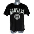 Divided Black Harvard T-shirt Oversized 100% Cotton Women’s UK Size XXS