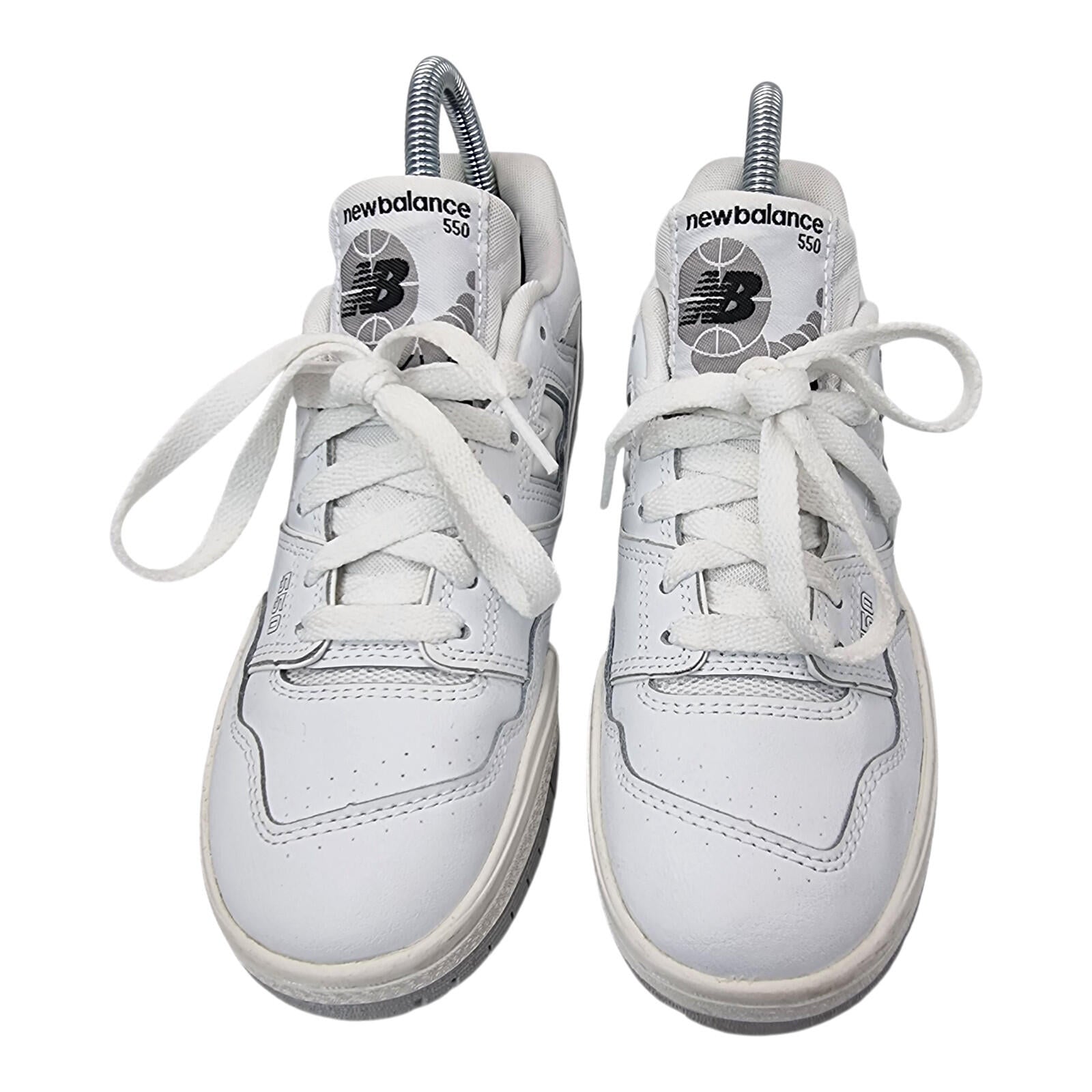 New Balance 550 Trainers Women's UK Size 4 White Grey Colorway Shoe Sneakers