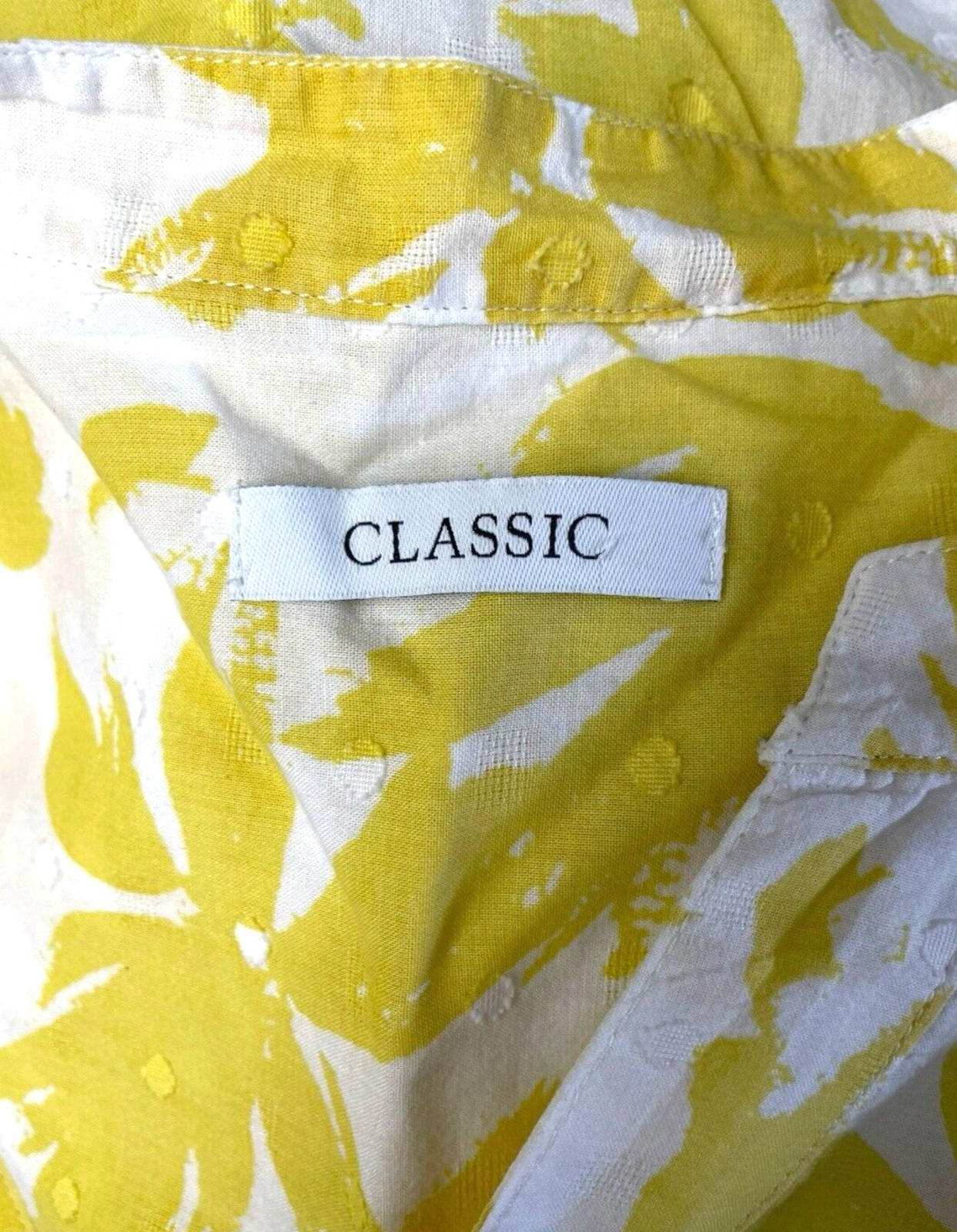 Marks & Spencer Blouse Floral Tunic Style 100% Cotton Women’s UK Size 12