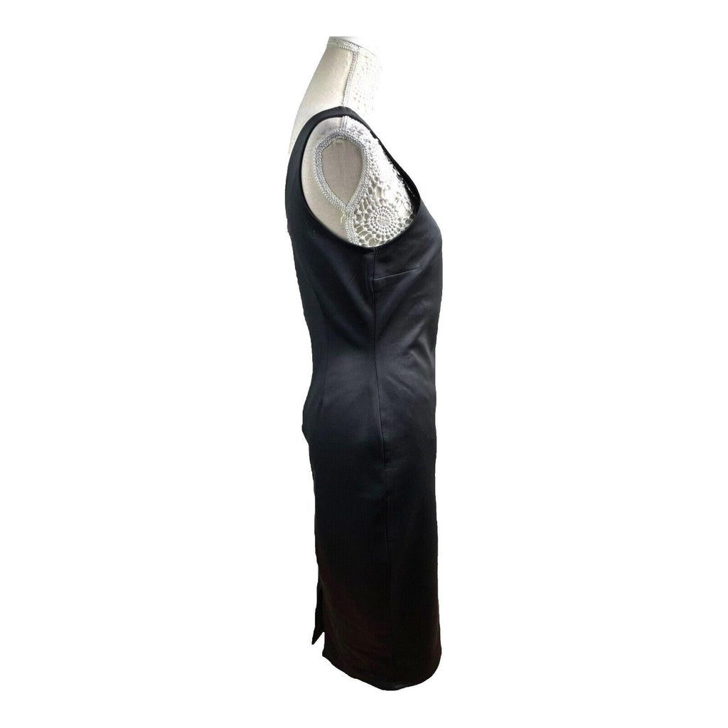 River Island Black Bodycon Dress Stretch Women’s UK Size 12