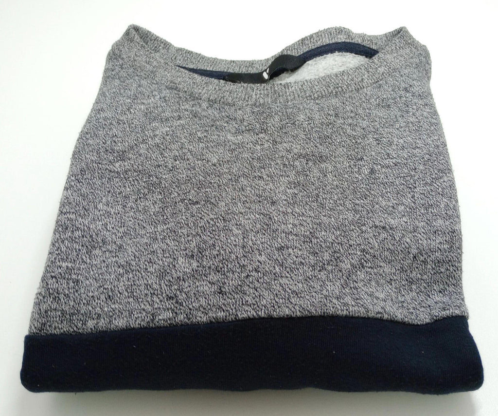 Very Jumper Men's UK Size XL Blue Grey Long Sleeve Crew Neck Easy Care Sweater