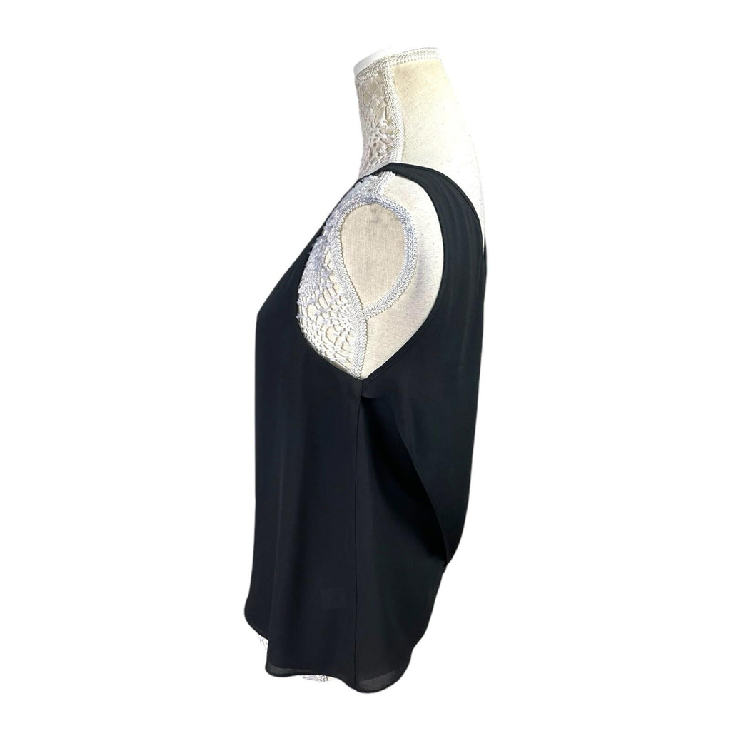 River Island Black Lightweight Vest Top Women’s UK Size 12