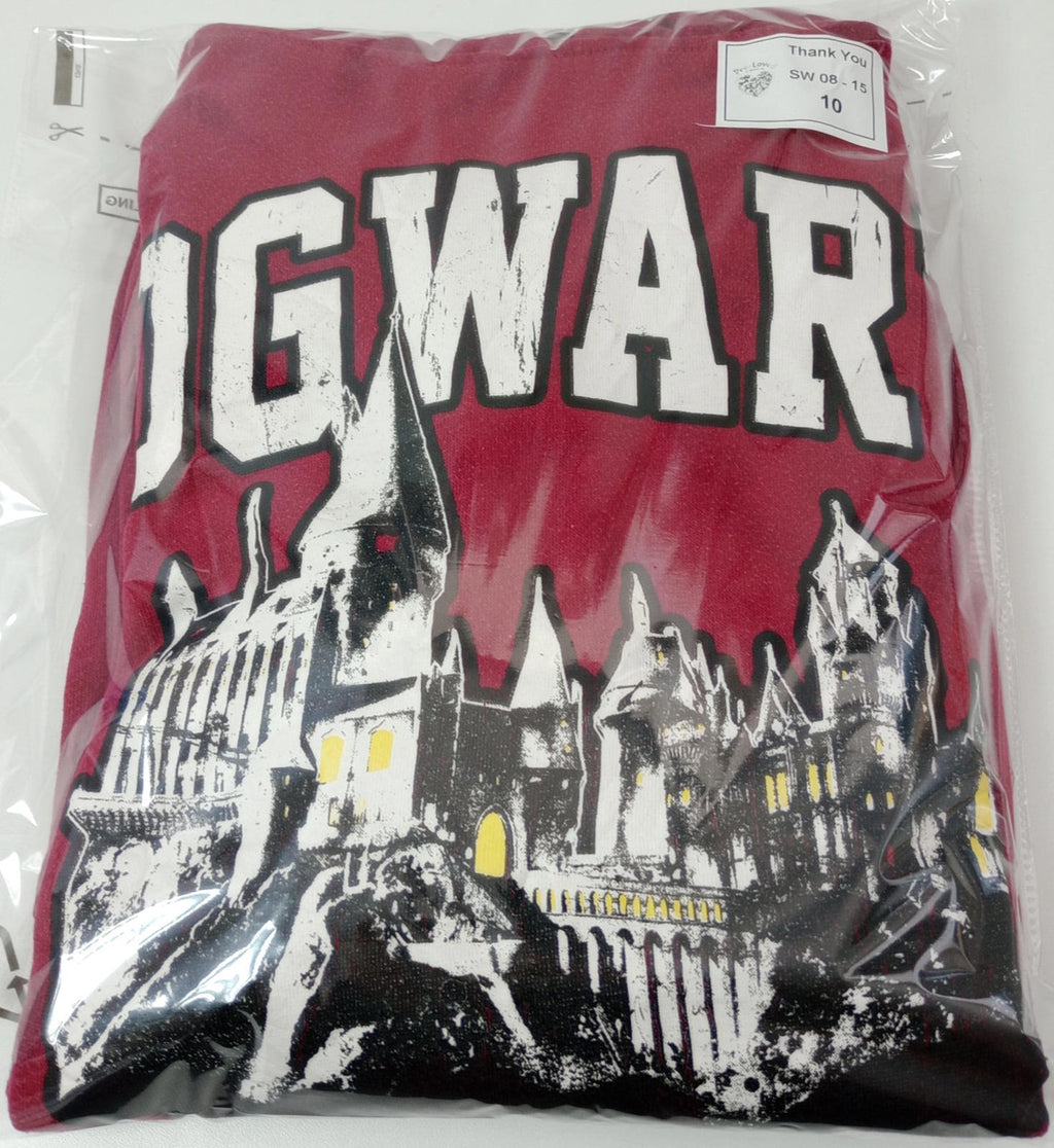 Wizarding World Harry Potter Hoodie Men's UK Size M Red Jersey Hooded Pockets