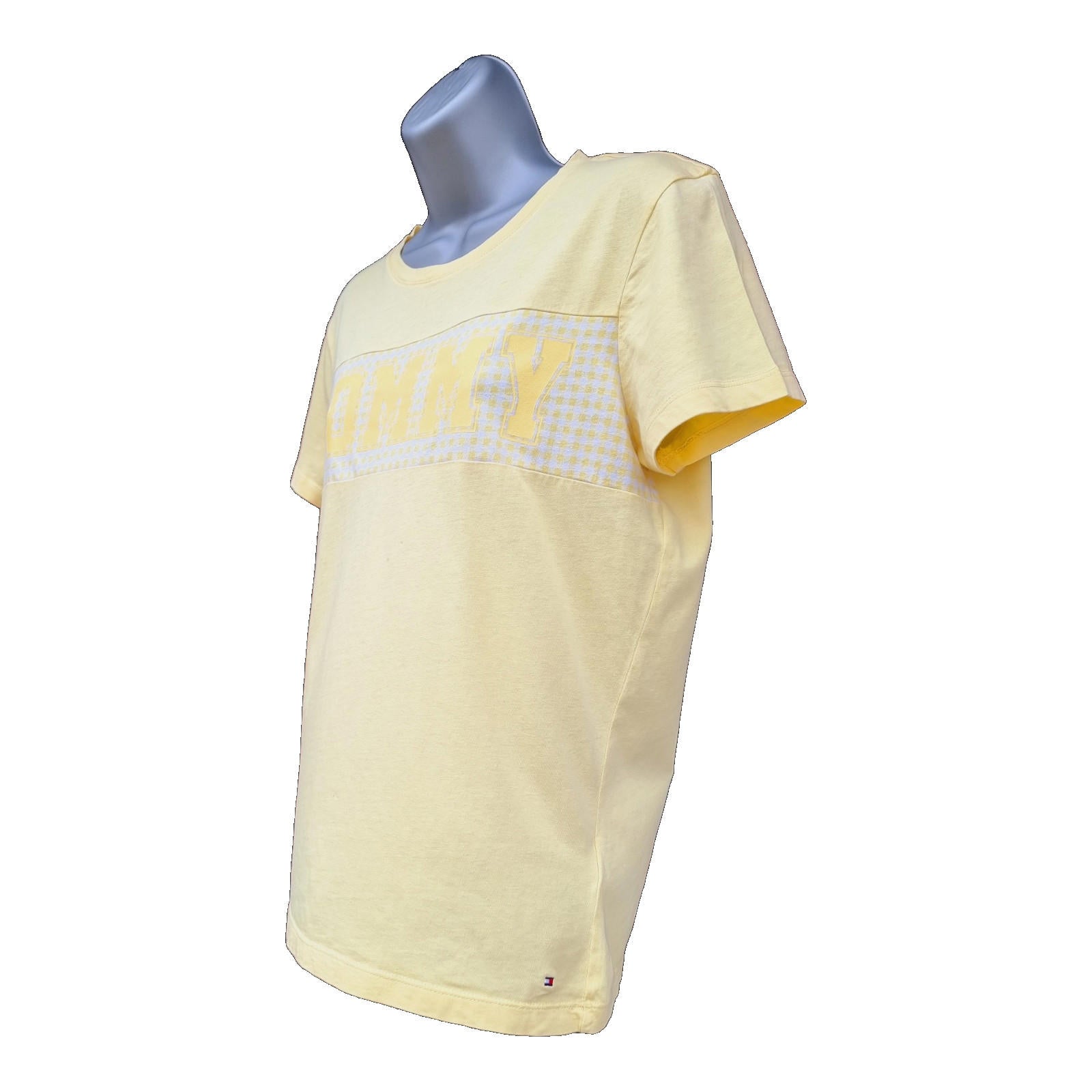 Tommy Hilfiger T-Shirt 100% Cotton Women's UK Size S Small