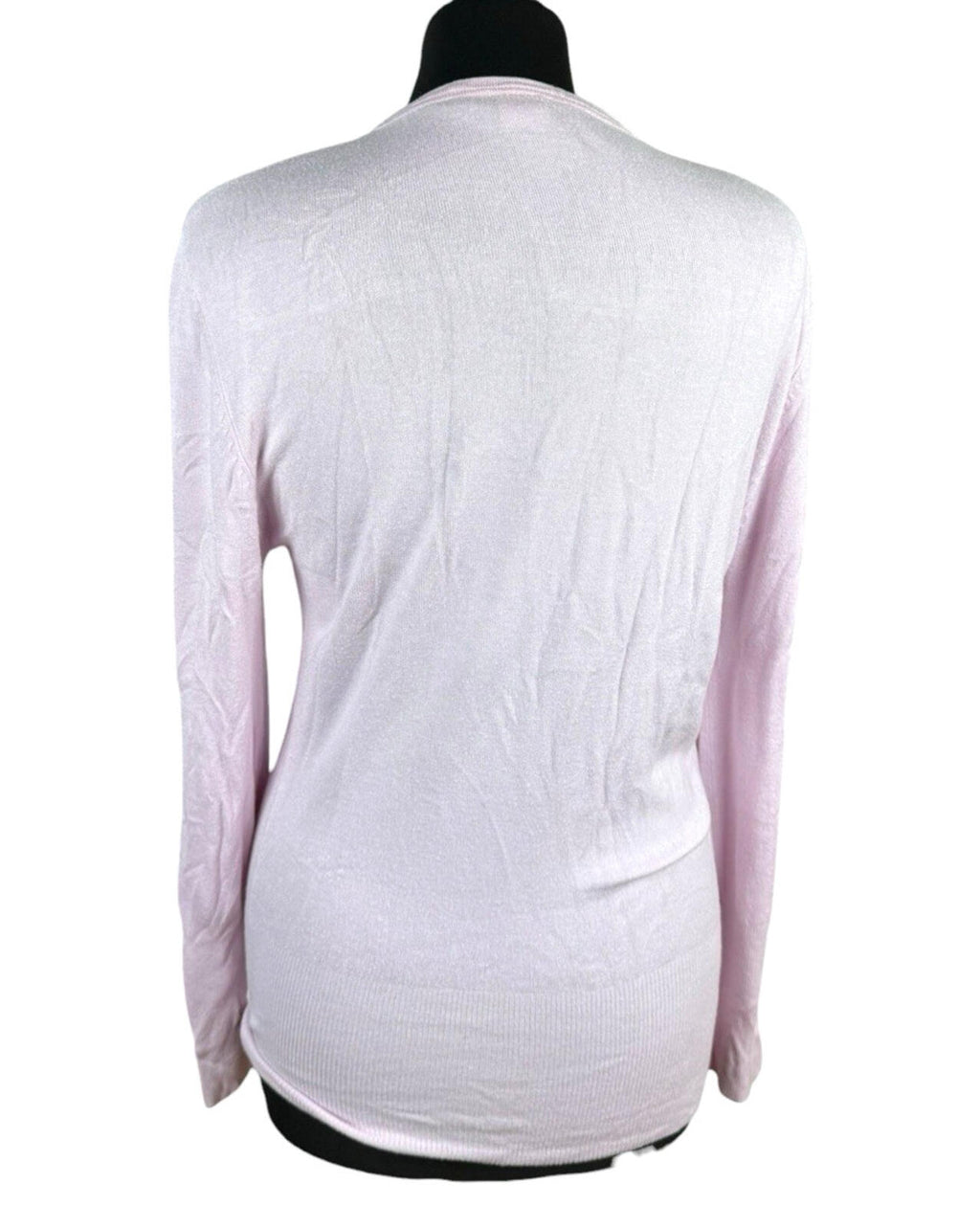 New Look Thin Cardigan Women’s UK Size 8 Button Up Long Sleeve Pink