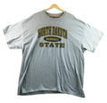 North Dakota Baseball USA Graphic Print T-Shirt Men's Size XXL Grey Crew Neck