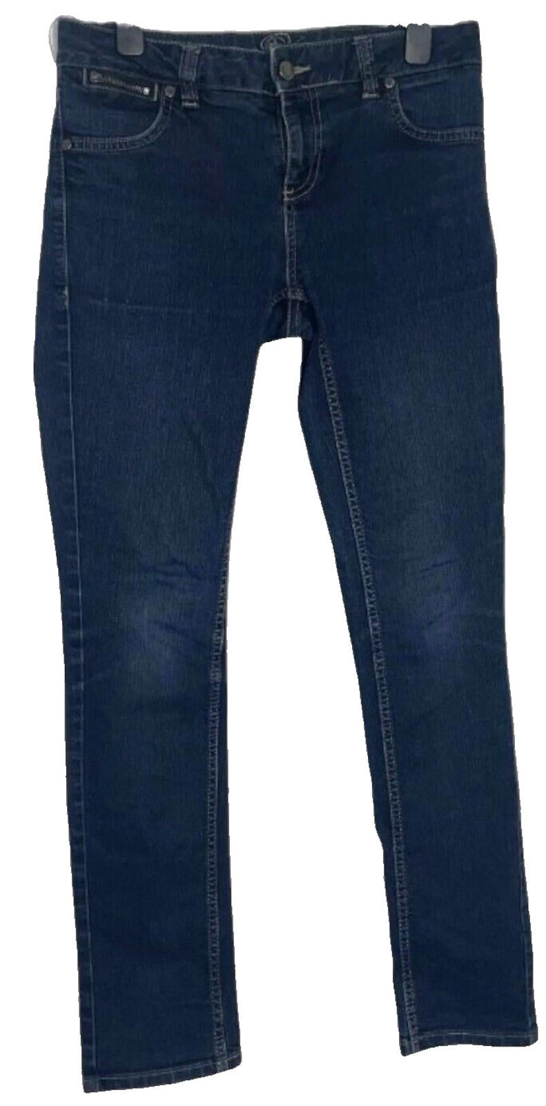 JM Star Denim Jeans Dark Blue Skinny Fit W30 L28 Women's UK Size 10