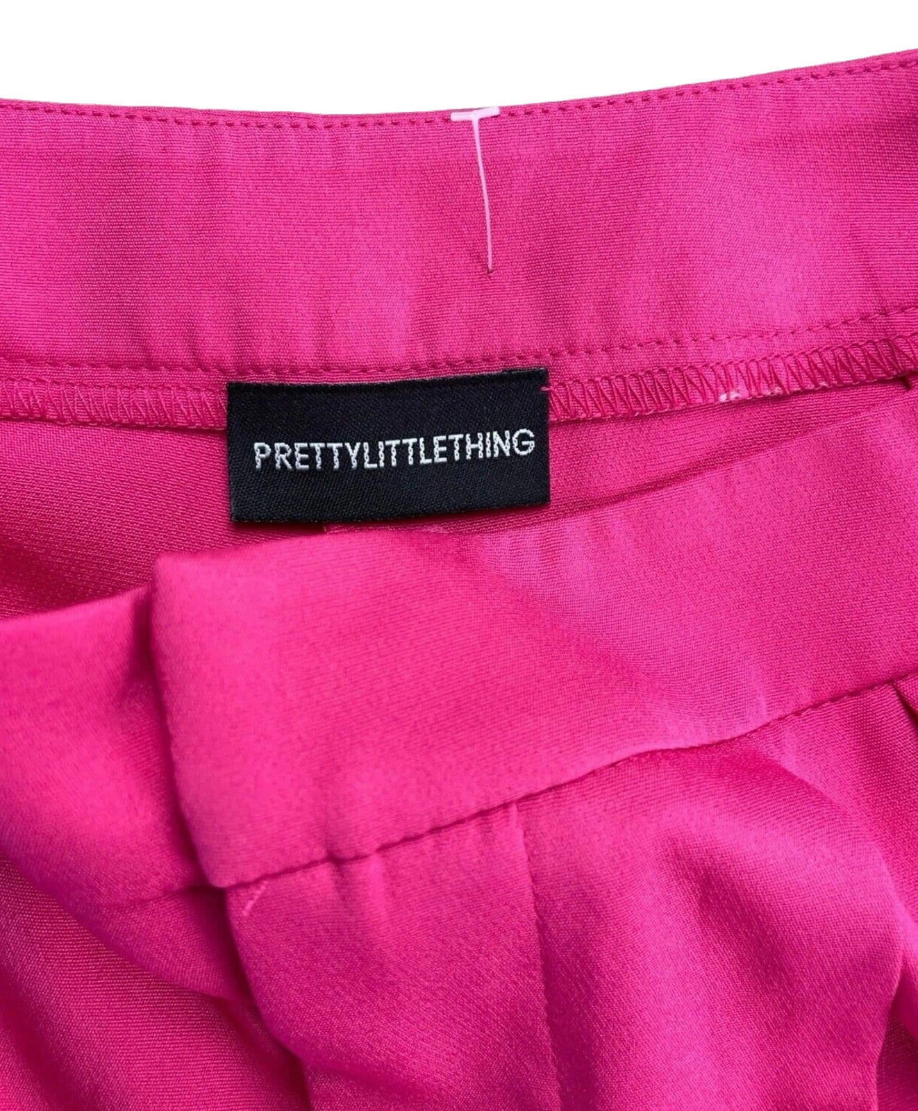 Pretty Little Thing Co-ord Set Pants & Cropped Blazer Pink Women’s UK Size 8