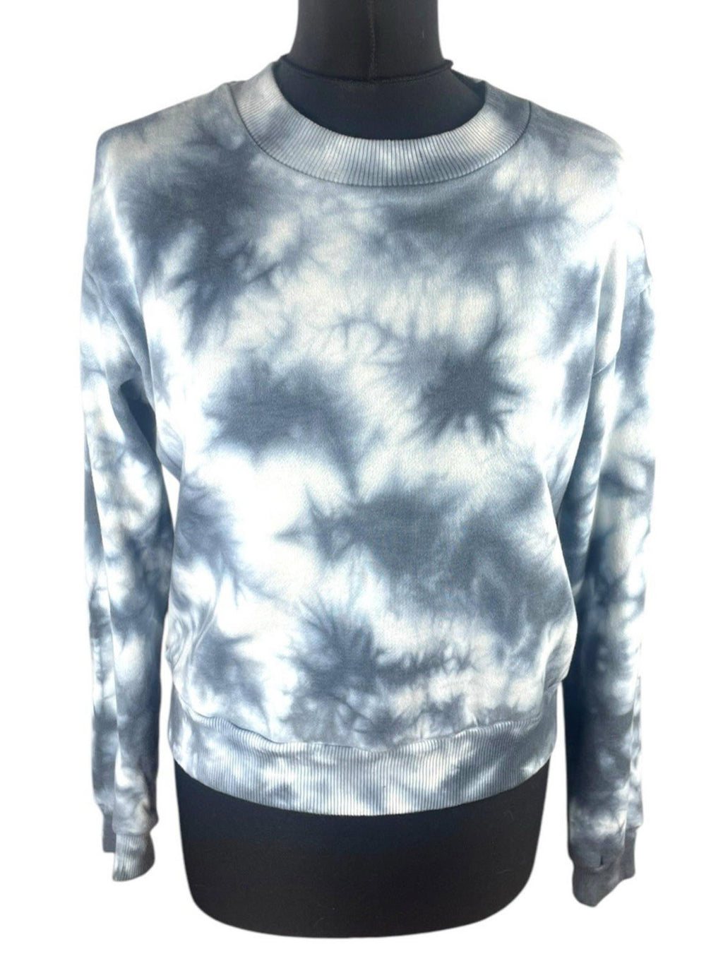90 Degree Grey Sweater Jumper Tie Dye Effect Women’s UK Size S