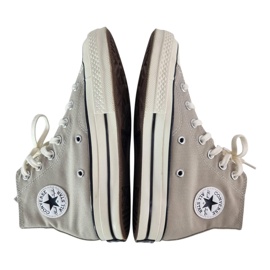 Converse All Star Chuck 70 Hi Top Sneakers Women's UK Size 4 Beige Trainers