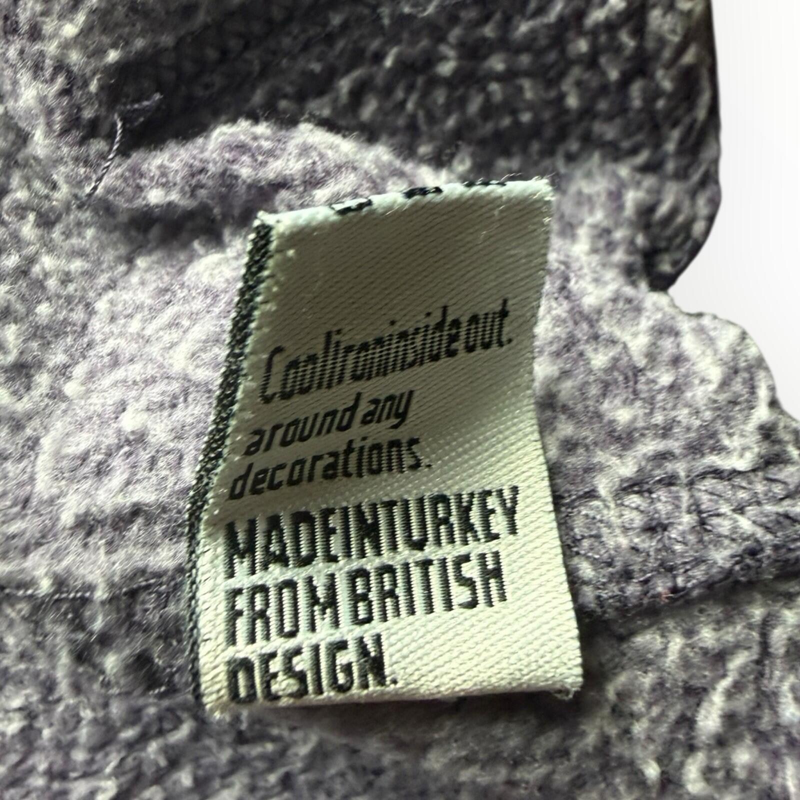 Super Dry Hoodie Women’s UK Size S Logo Print Fleece Lined Jersey Purple
