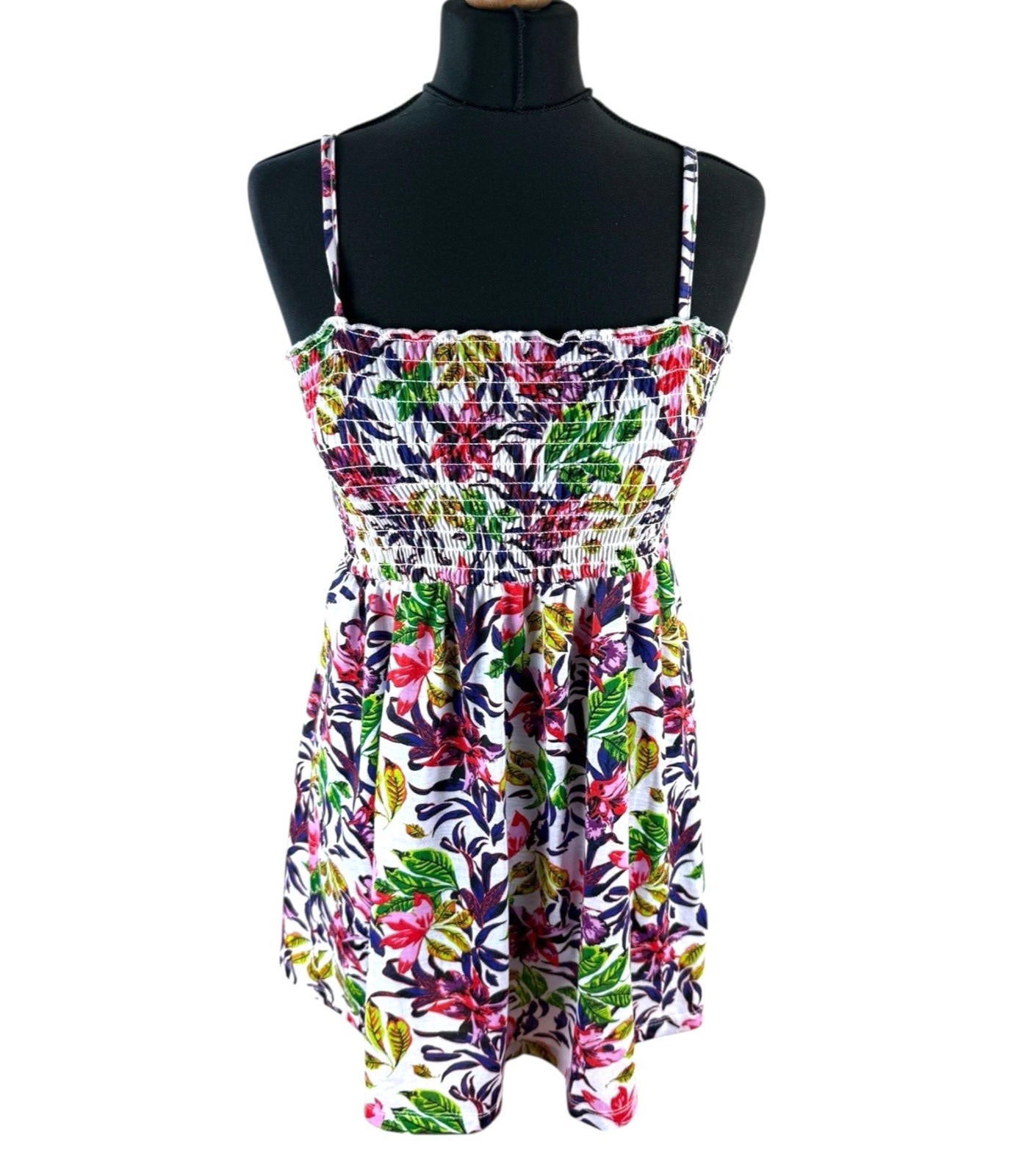 Originals Multicolour Floral Tank Top Blouse Floaty Women’s UK Size 12