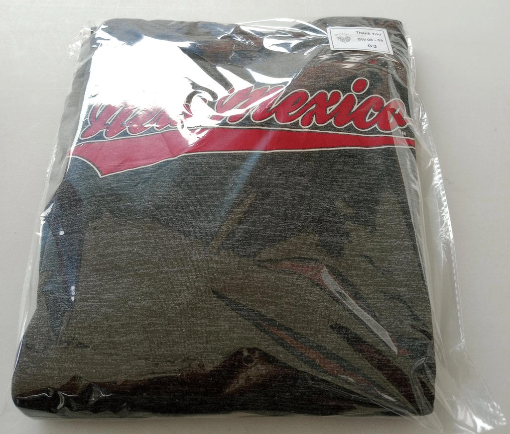 Colosseum New Mexico Hoodie Men's UK Size M Red Jersey Hooded Easy Care
