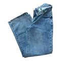 Pretty Little Thing Jeans Fold Over Front Mid Rise Wide Leg Women’s UK Size 10
