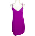 Oasis Purple V Neck Vest Mini Dress Women's UK Size 8
