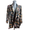 ASOS Floral Blazer Jacket Long Sleeve Collared Autumnal Women’s UK Size 10