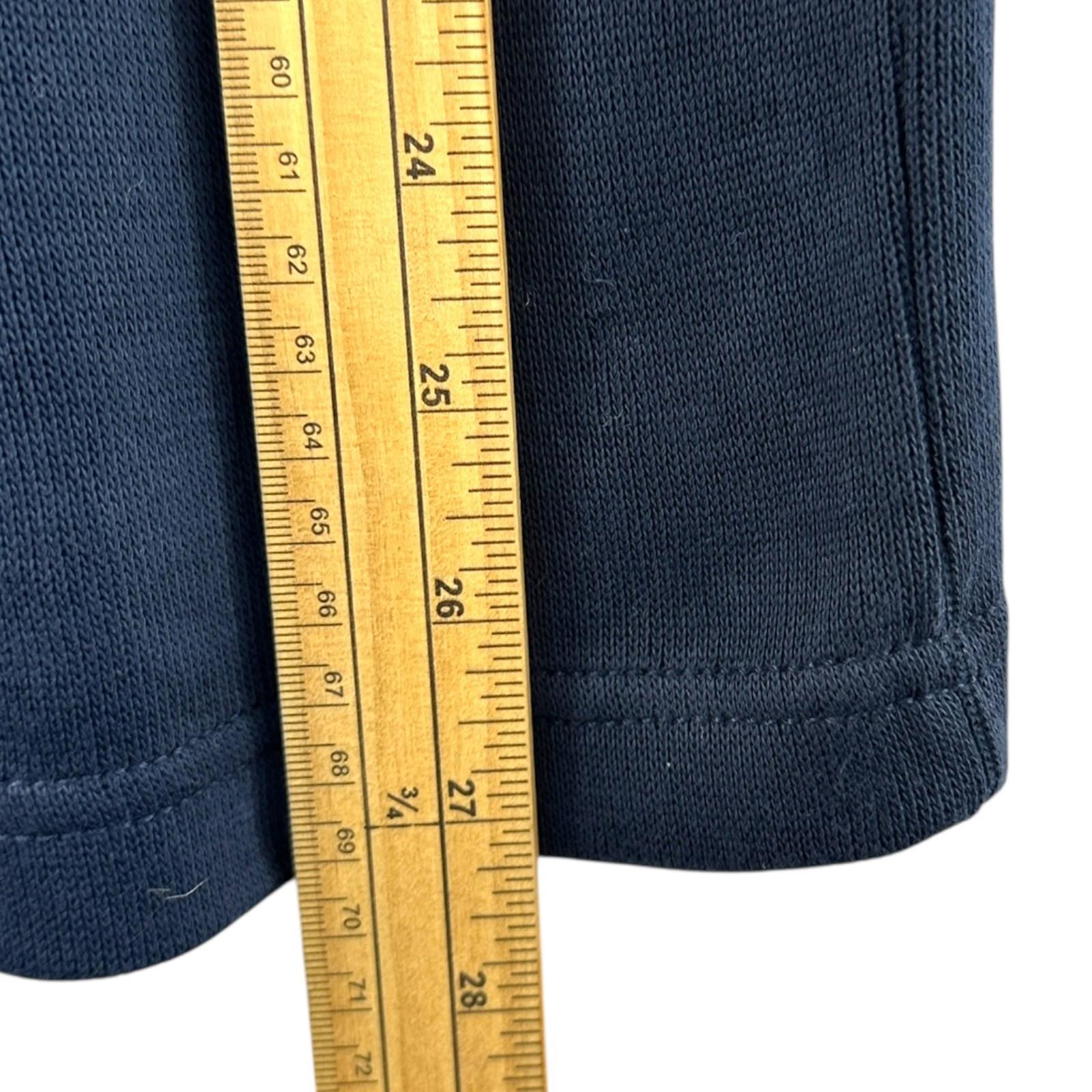Nautica Jumper Men's UK Size S Blue Long Sleeve 1/4 Zip Embroidered Logo Sweater