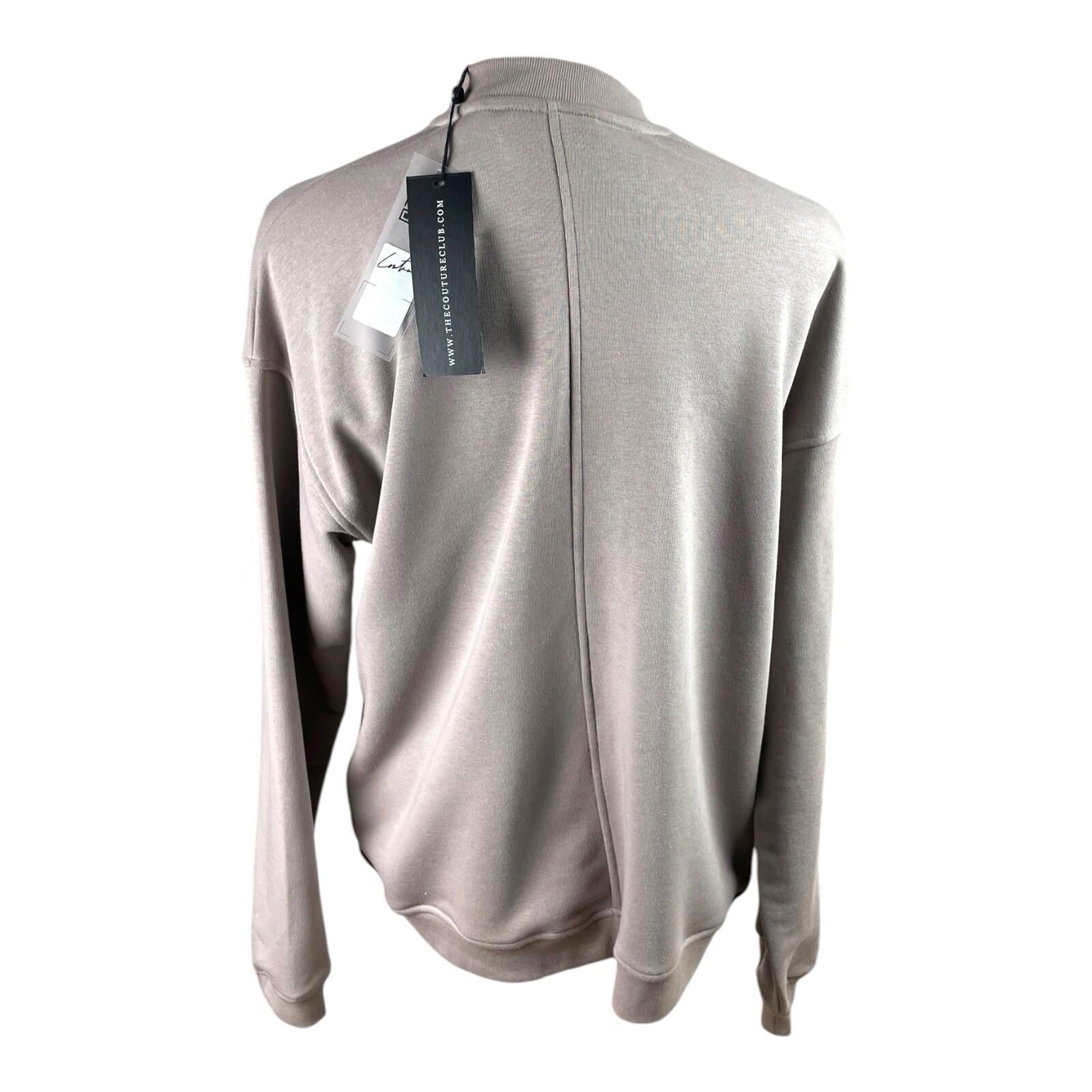 The Couture Club Signature Sweater Oversized Unlined Women’s UK Size XXS
