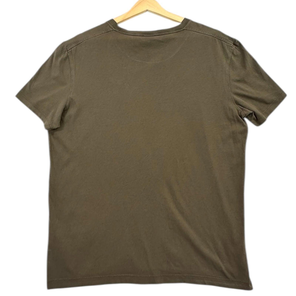 Hugo Boss T-Shirt Men's UK Size L Brown Short Sleeve Summer Fashion Designer