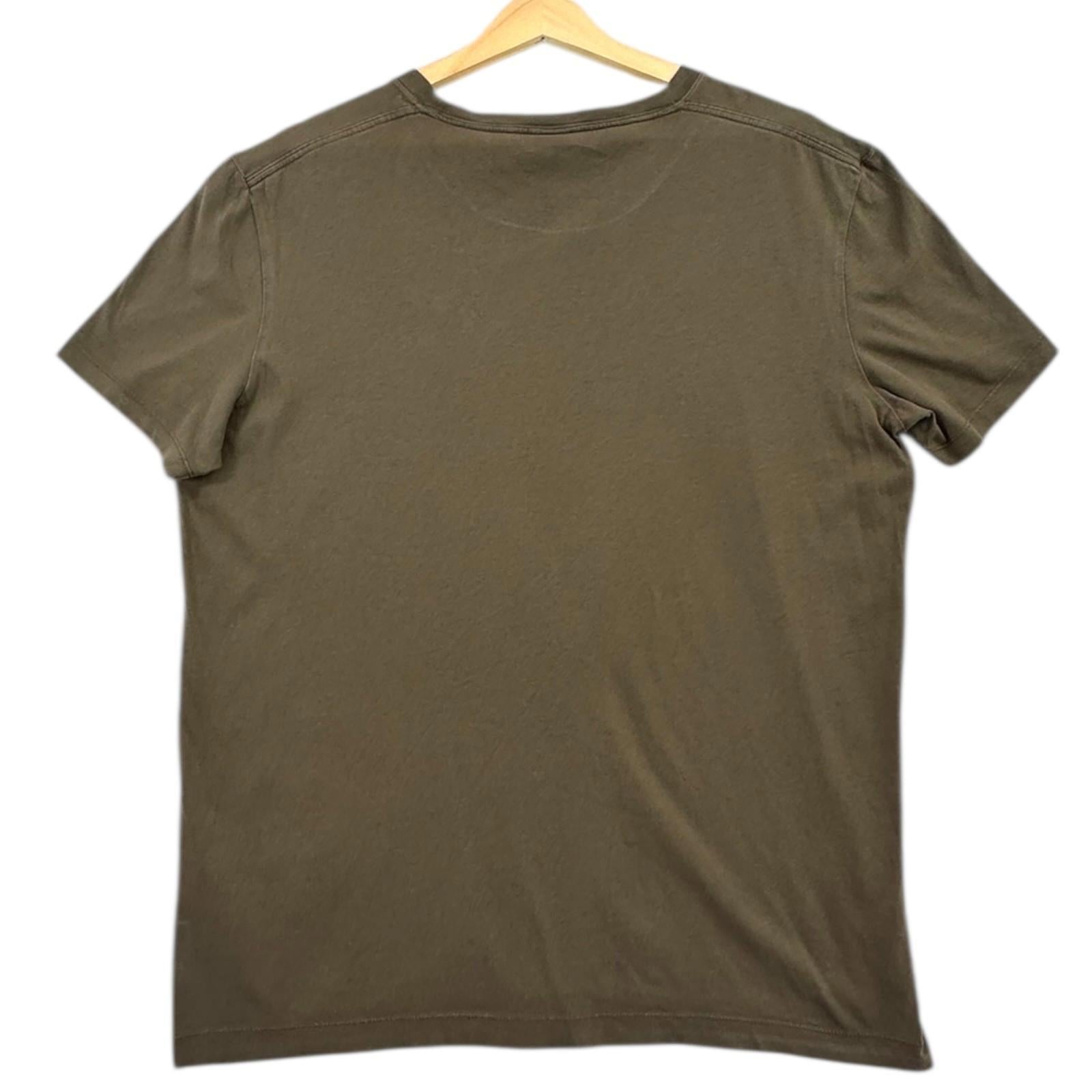 Hugo Boss T-Shirt Men's UK Size L Brown Short Sleeve Summer Fashion Designer