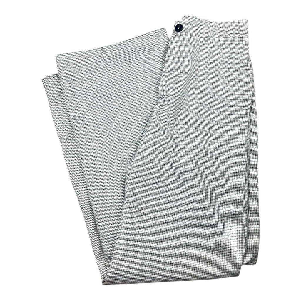 Pretty Little Thing Wide Leg Trousers High Waist Check Women’s UK Size 8