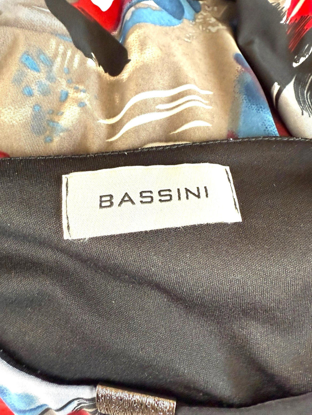 Bassini Multicolour Top Layered  Blouse 3/4 Sleeve Women’s UK Size 12