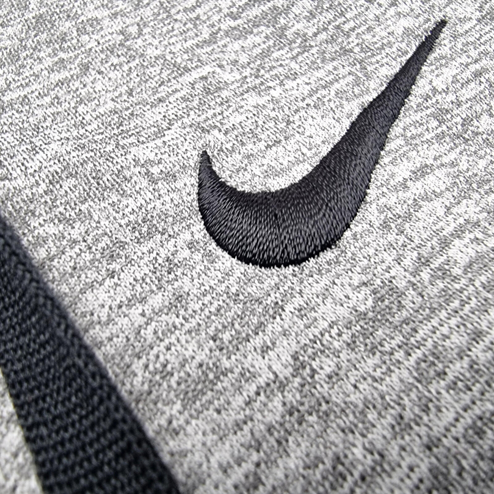 Nike Therma-FIT Hoodie Men's UK Size S Full Zip Grey Fleece Lined Jersey