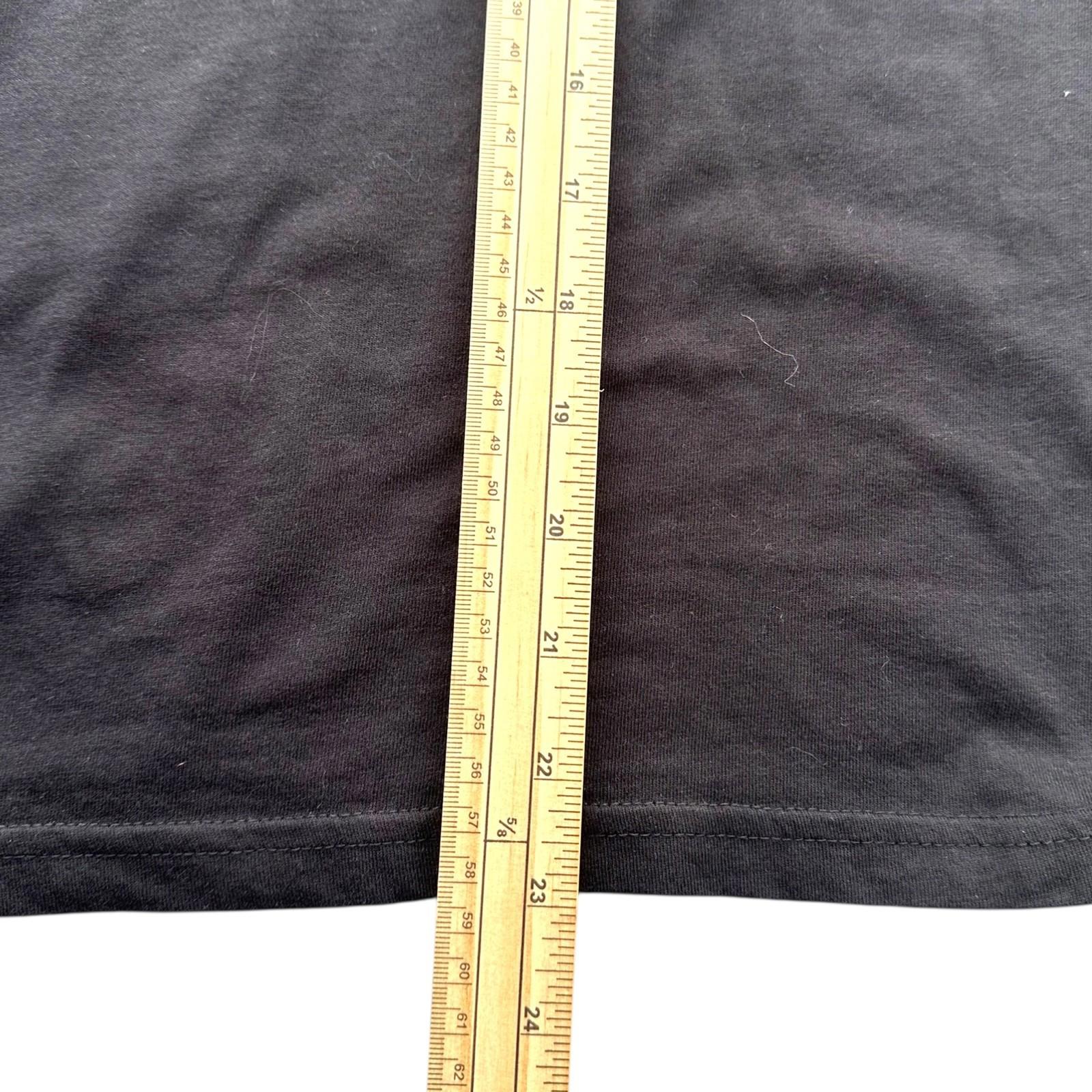 Puma T-Shirt Teen Age 13-14 Black Graphic Logo Print Short Sleeve Crew Neck