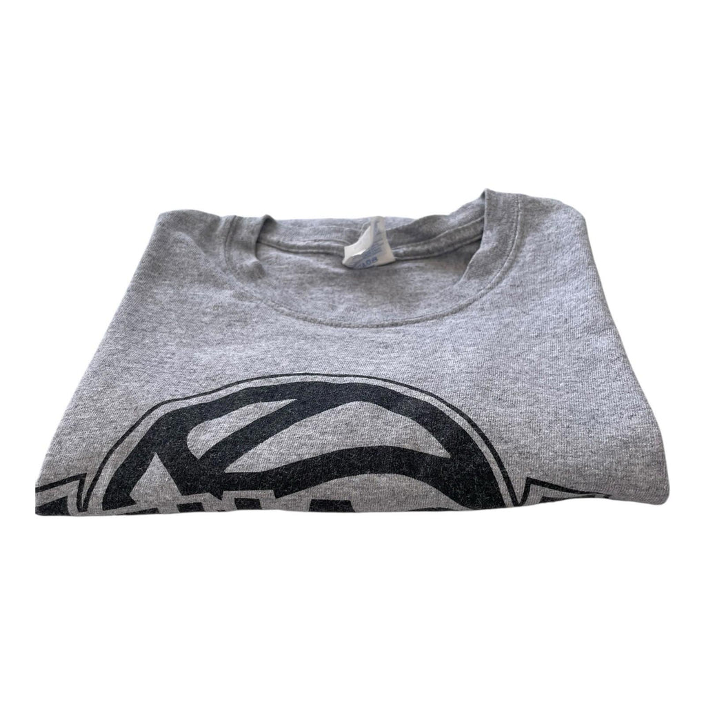 Ithaca Elite Basketball Club T-Shirt Men's Size S Grey Crew Neck Graphic Print