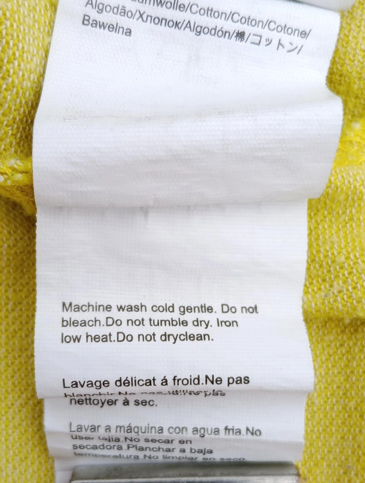 Hugo Boss Polo Shirt Men's UK Size L Yellow Short Sleeve 100% Cotton Easy Care