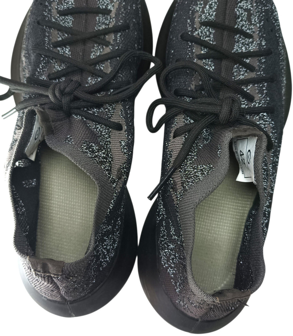 Running Shoes Men's UK Size 7.5 Black Sock-Like Primeknit Upper Onyx Colourway
