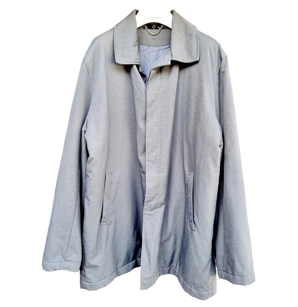 Freeport Coat Men's UK Size Large Grey Jacket Button Front  Collared