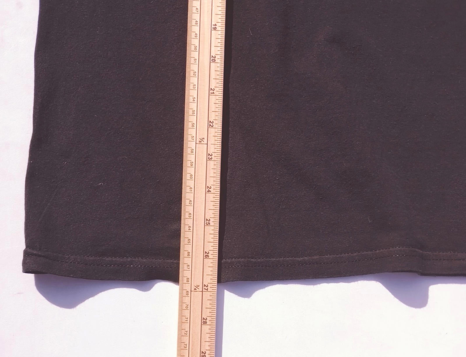 Graphic Print T-Shirt Men's UK Size M Black Crew Neck 100% Cotton Anxiety Theme