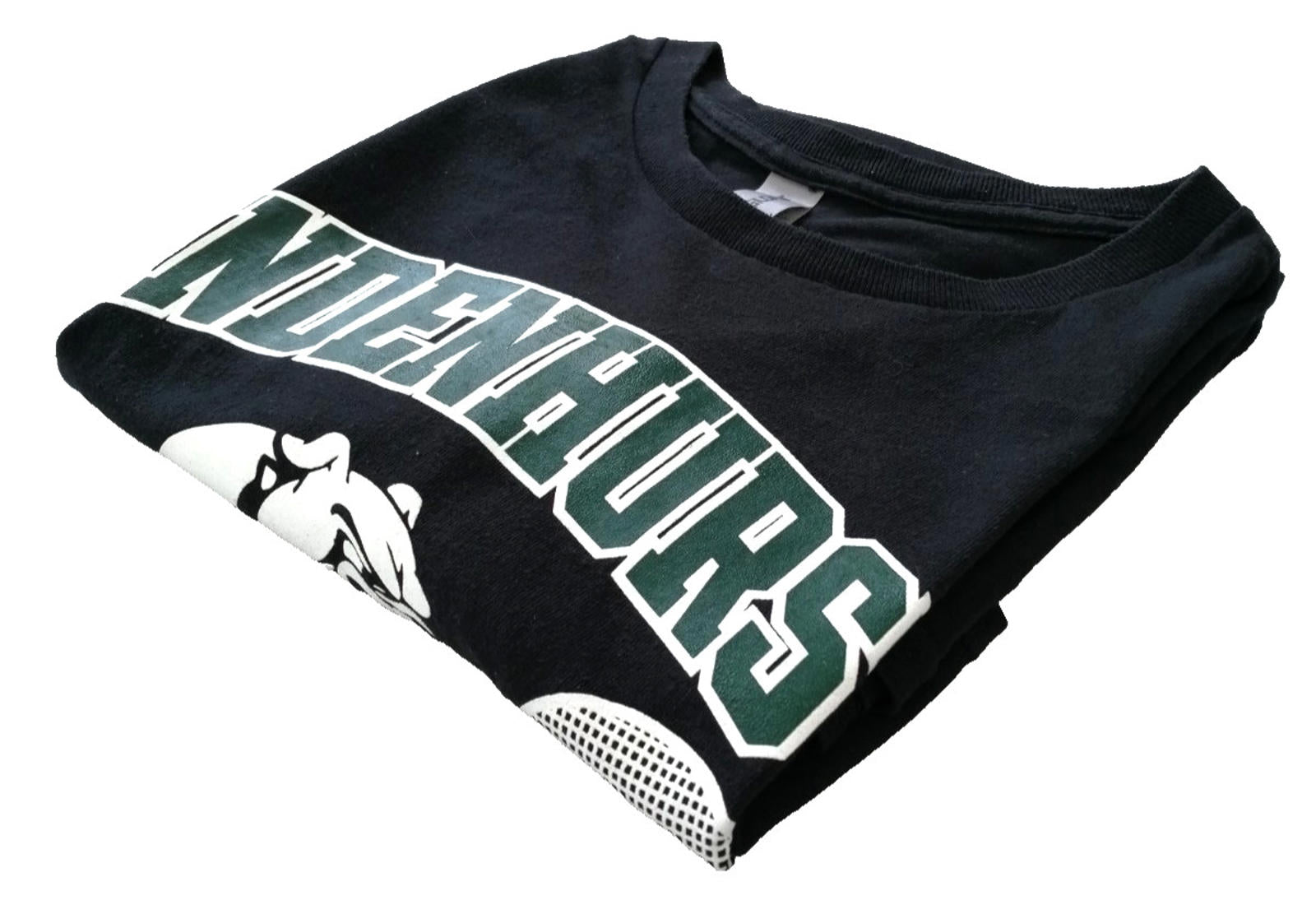 Lindenhurst Badminton Graphic Print T-Shirt Men's Size XL Black 100% Cotton