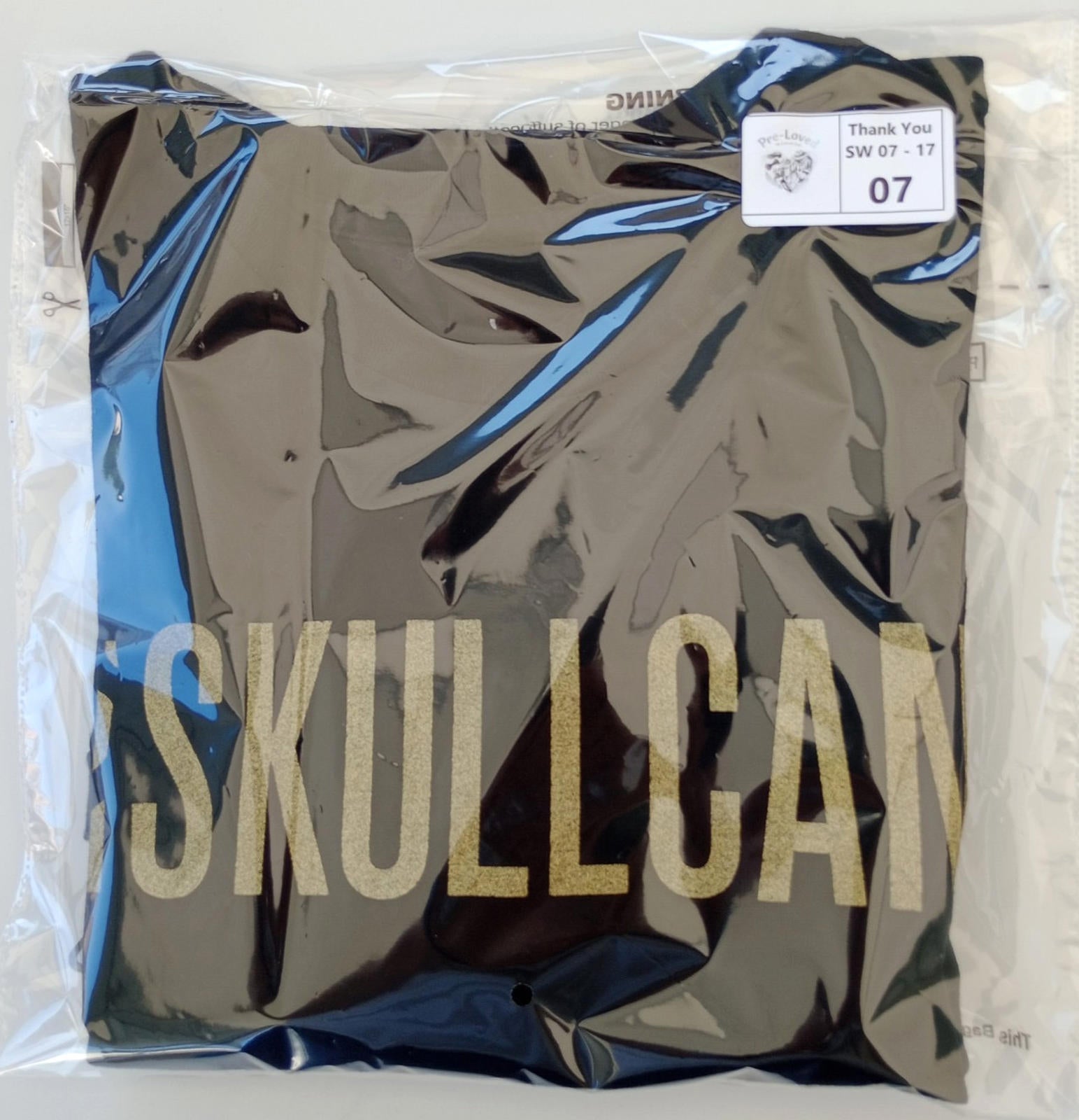 Skull Candy Graphic Print T-Shirt Men's UK Size XL Black Crew Neck 100% Cotton